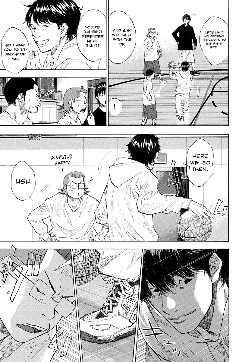 Ahiru no Sora Chapter 179 page 27 - Chapter 179: Azure Water
