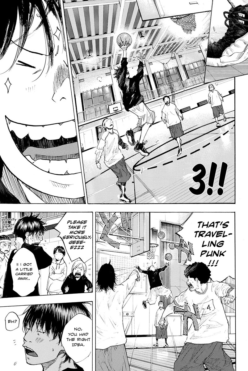 Ahiru no Sora Chapter 179 page 31 - Chapter 179: Azure Water