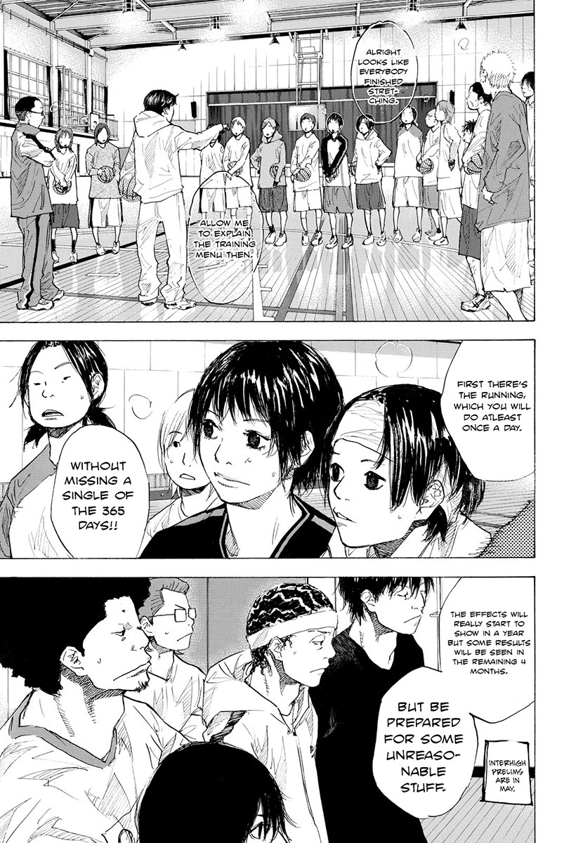 Ahiru no Sora Chapter 181 page 11 - Chapter 181: Tiger Rock I