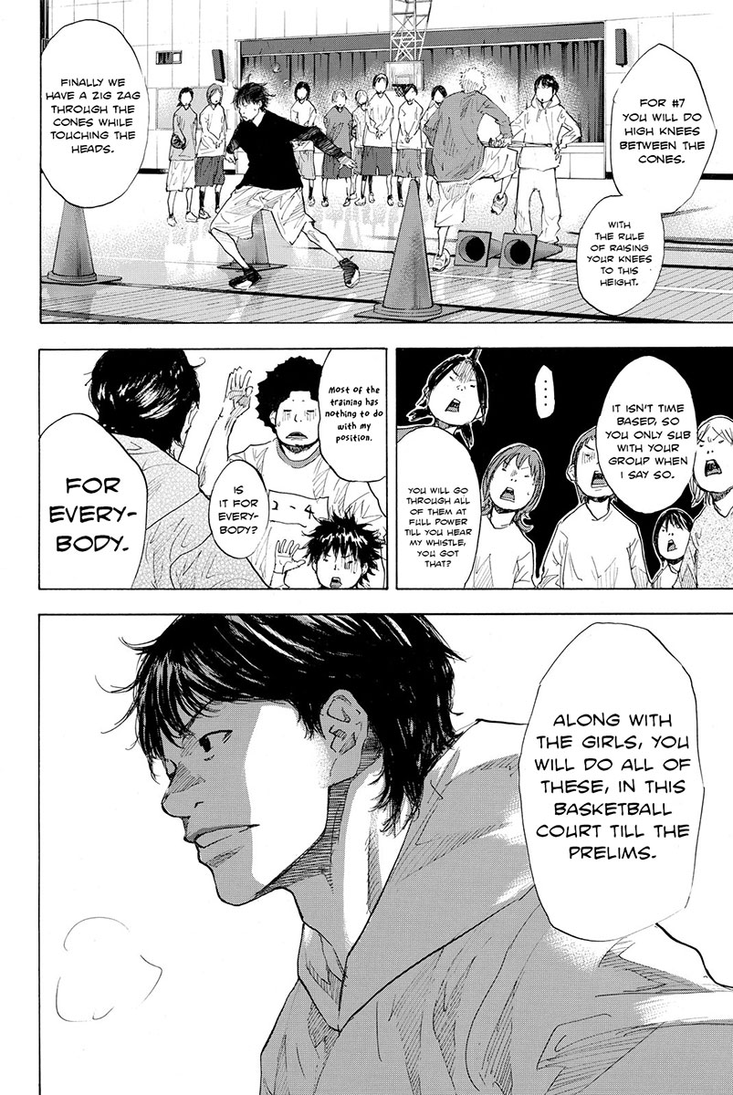 Ahiru no Sora Chapter 181 page 14 - Chapter 181: Tiger Rock I