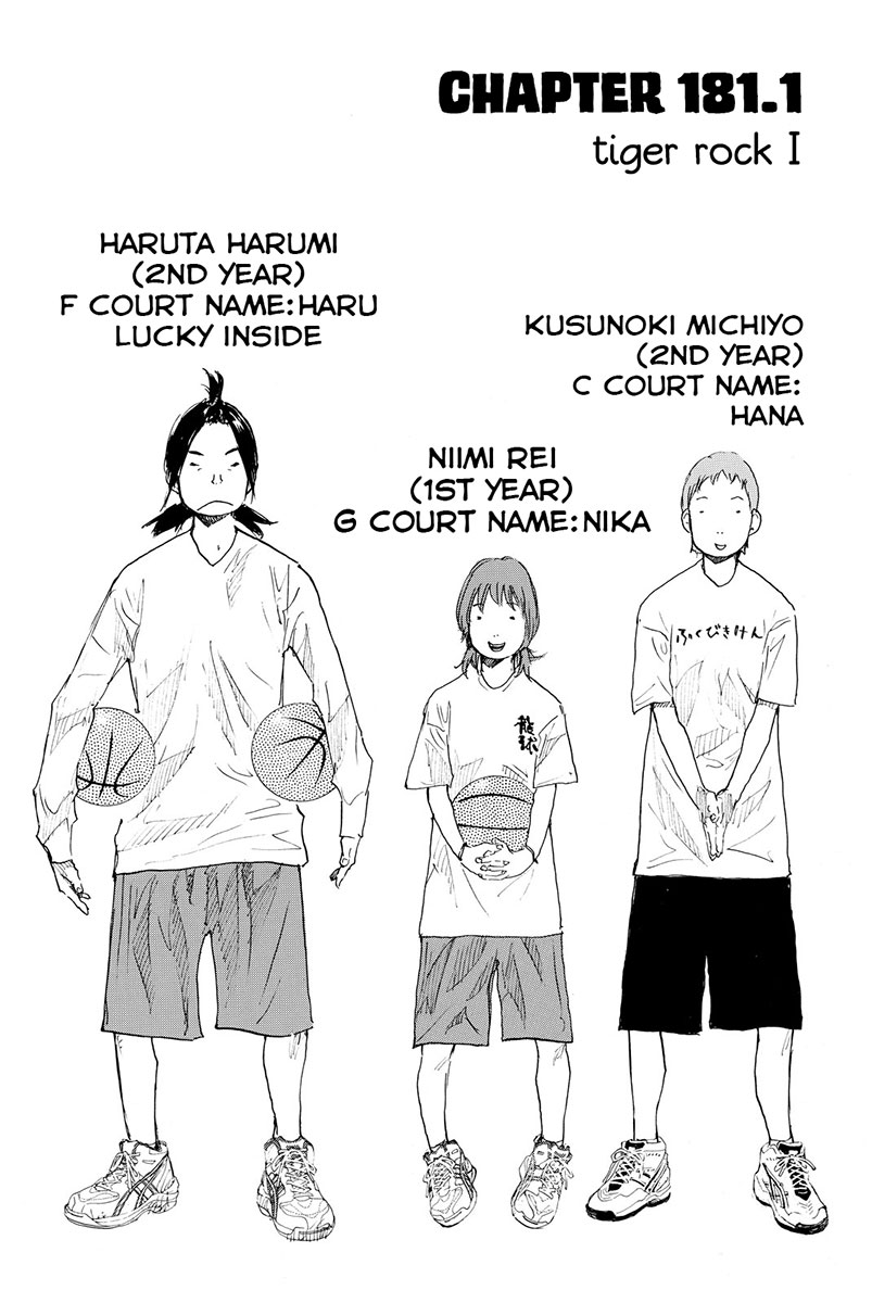 Ahiru no Sora Chapter 181 page 3 - Chapter 181: Tiger Rock I