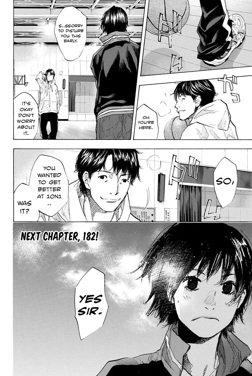 Ahiru no Sora Chapter 181 page 34 - Chapter 181: Tiger Rock I