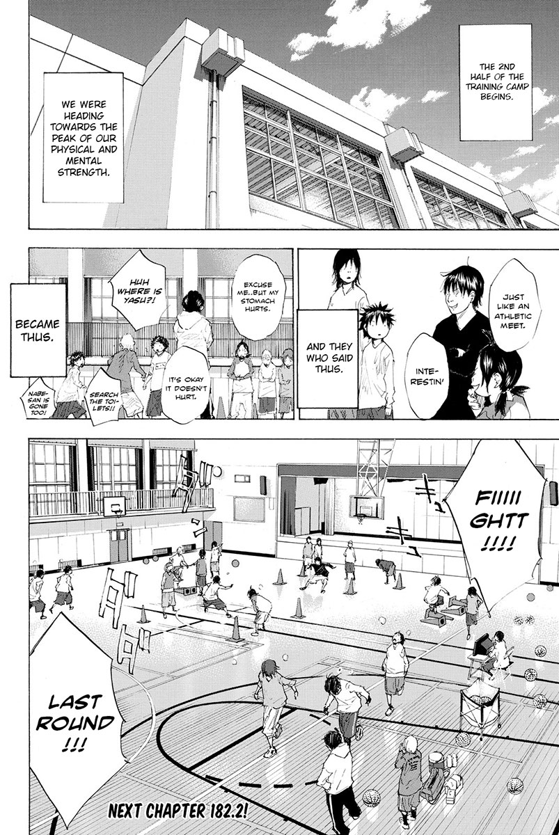 Ahiru no Sora Chapter 182 page 18 - Chapter 182: Tiger Rock II