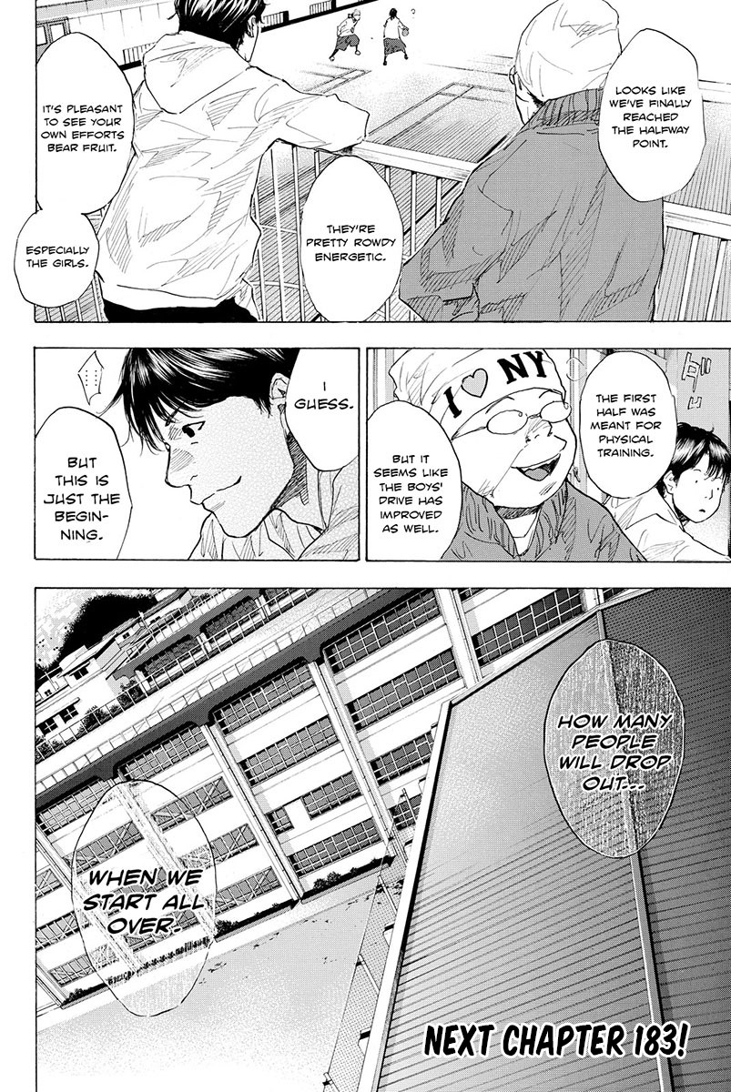 Ahiru no Sora Chapter 182 page 32 - Chapter 182: Tiger Rock II