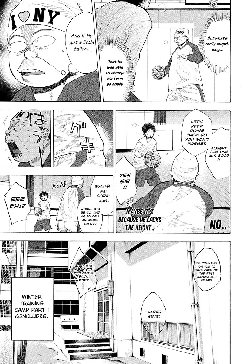 Ahiru no Sora Chapter 183 page 11 - Chapter 183: Tiger Rock III