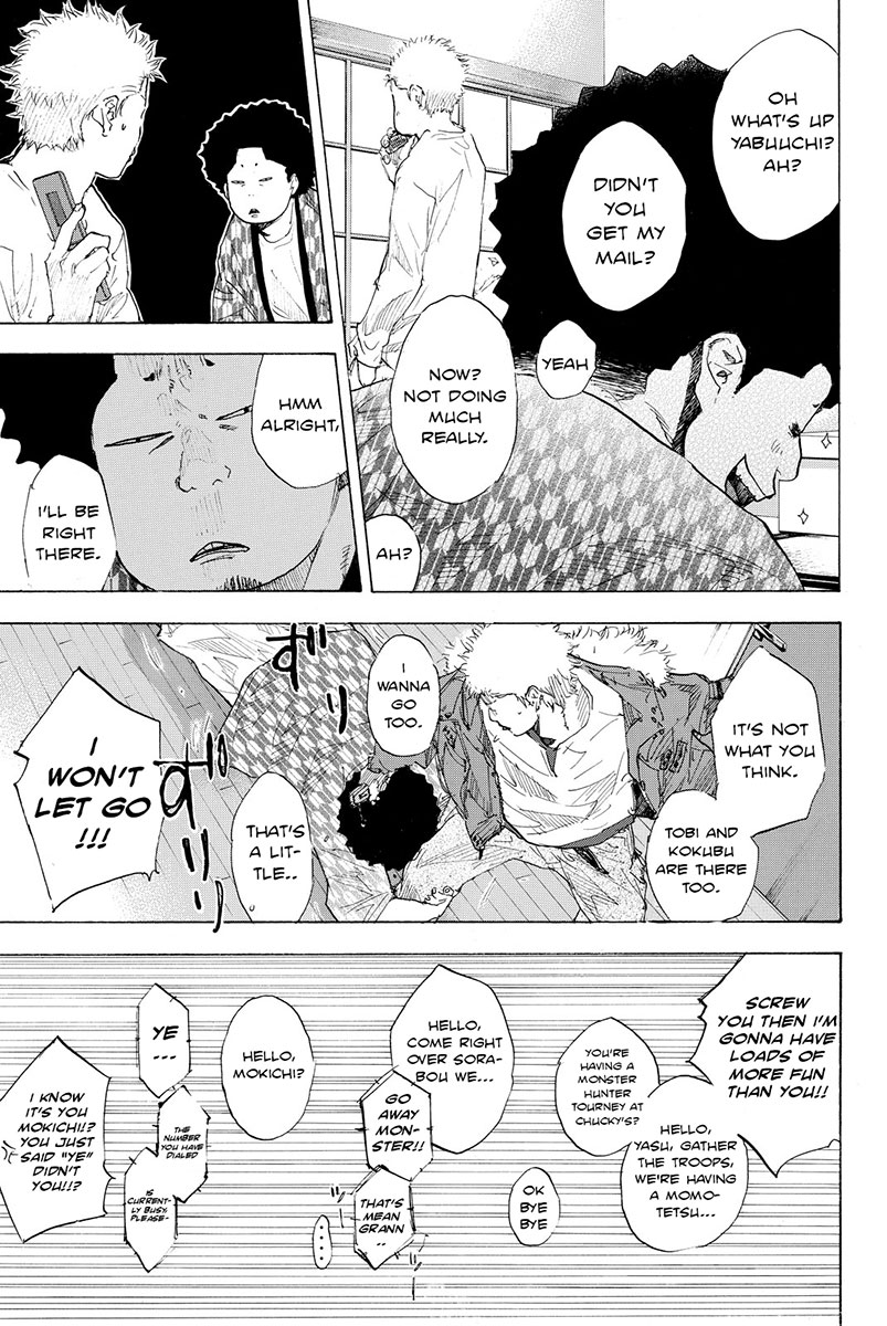 Ahiru no Sora Chapter 184 page 7 - Chapter 184: Happy New Day!