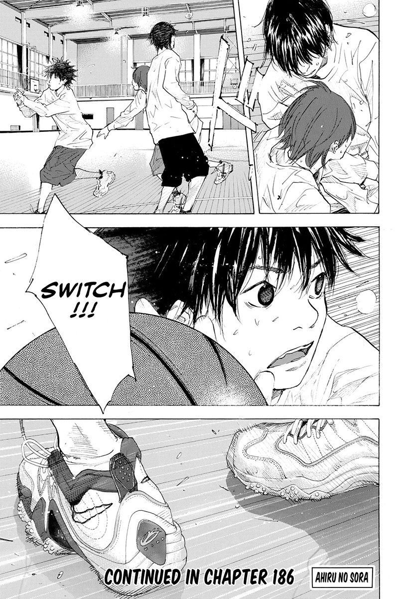 Ahiru no Sora Chapter 185 page 20 - Chapter 185: Tiger Rock IV