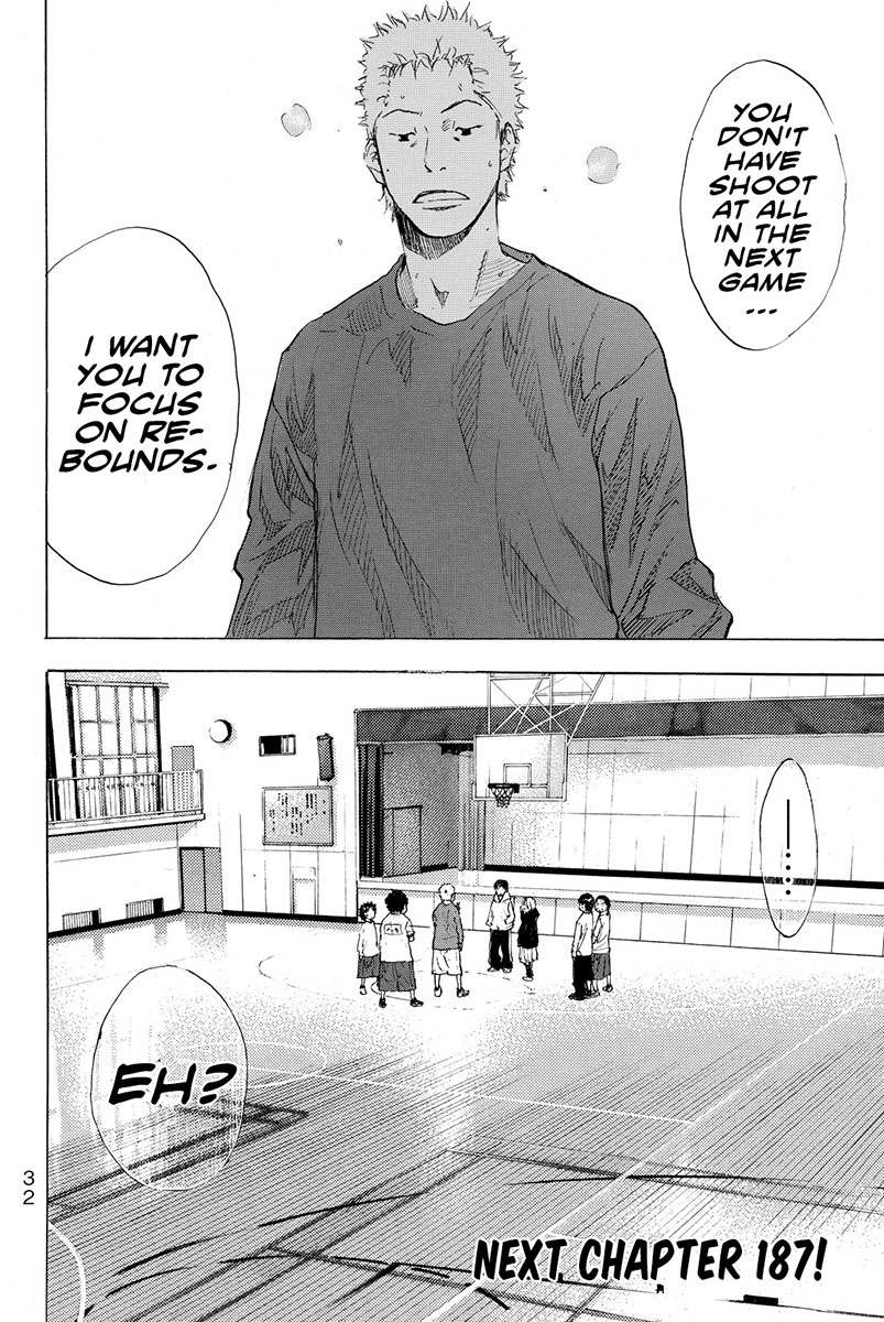 Ahiru no Sora Chapter 186 page 17 - Chapter 186: Tiger Rock V