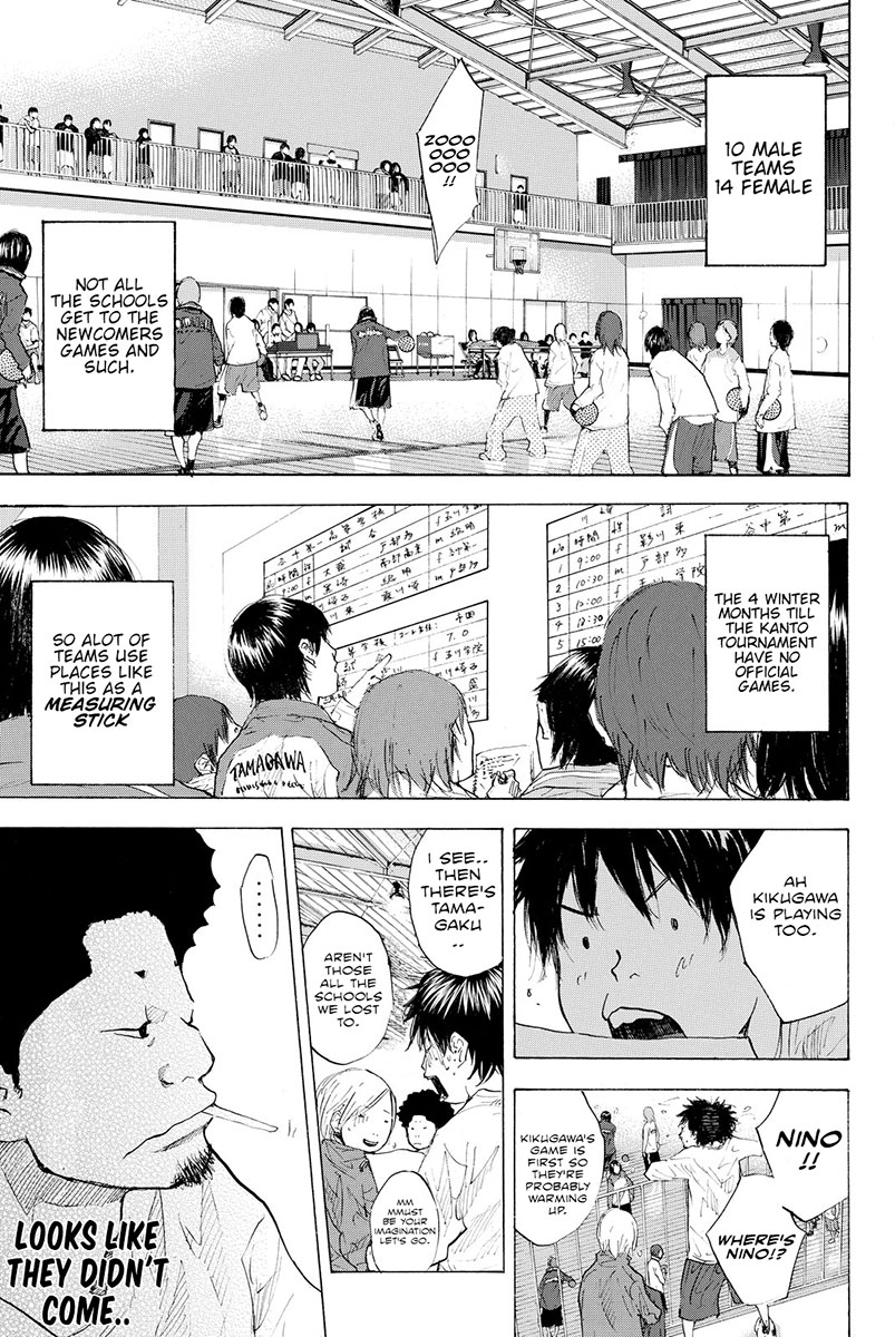 Ahiru no Sora Chapter 188 page 10 - Chapter 188: Dash
