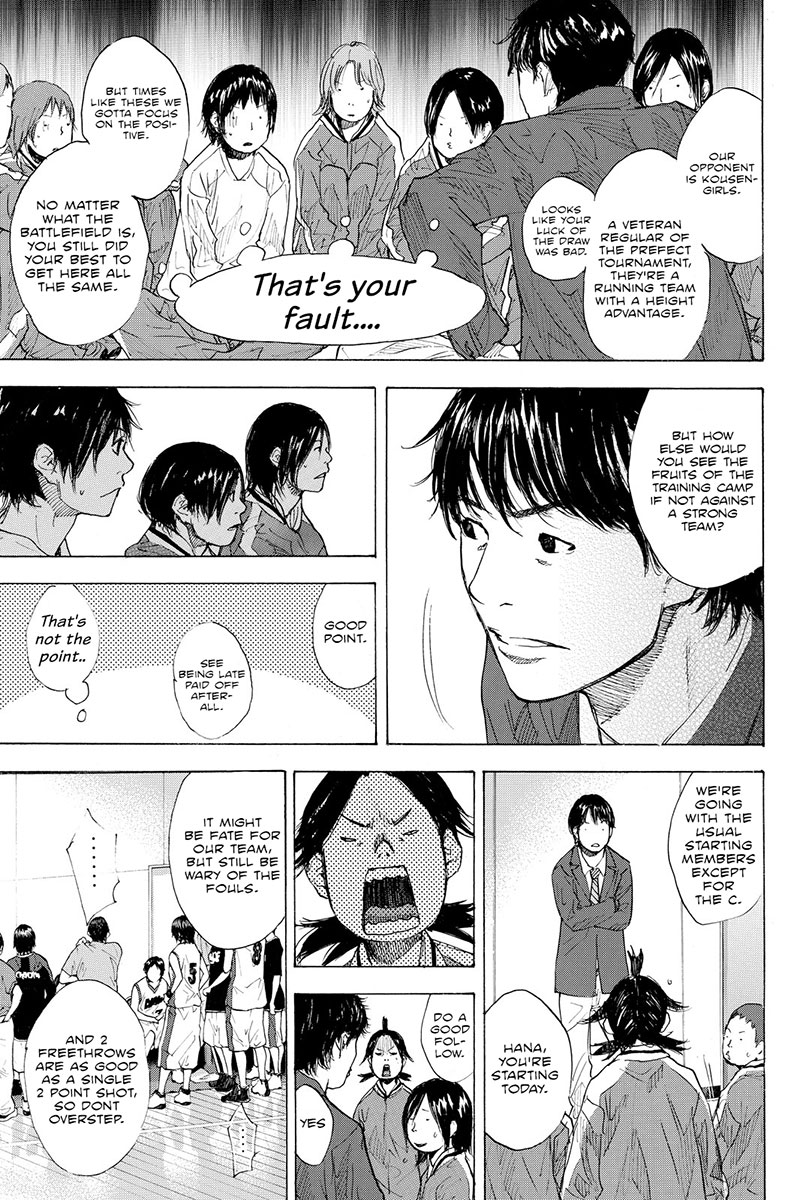 Ahiru no Sora Chapter 188 page 12 - Chapter 188: Dash