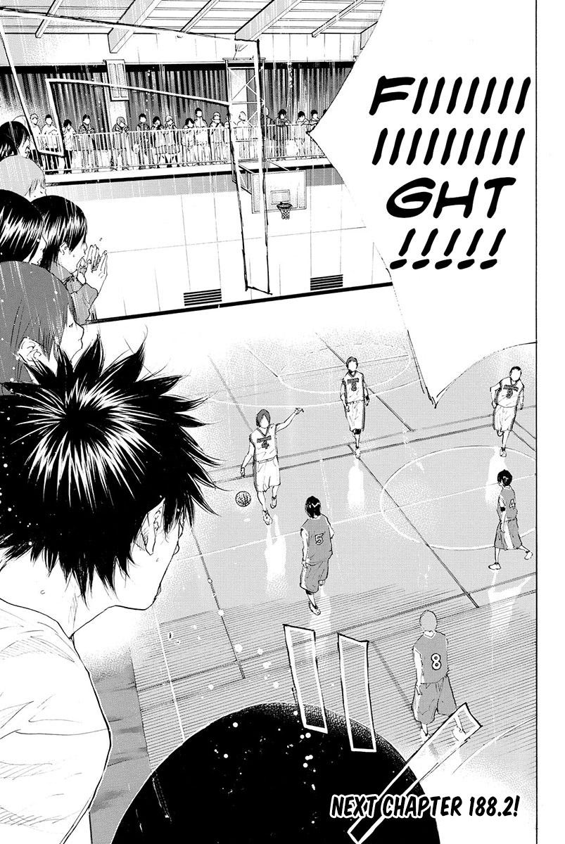 Ahiru no Sora Chapter 188 page 18 - Chapter 188: Dash
