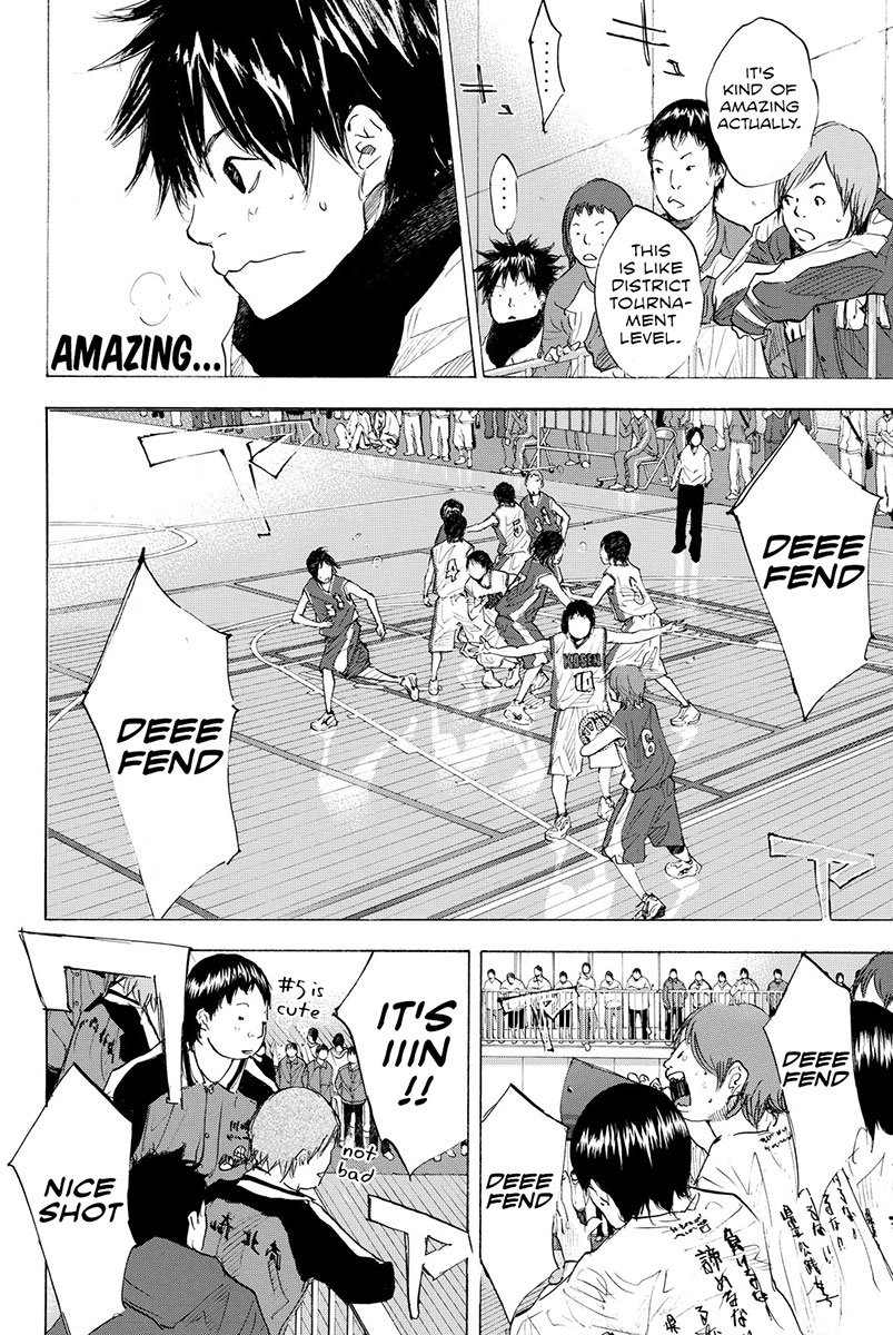 Ahiru no Sora Chapter 188 page 31 - Chapter 188: Dash