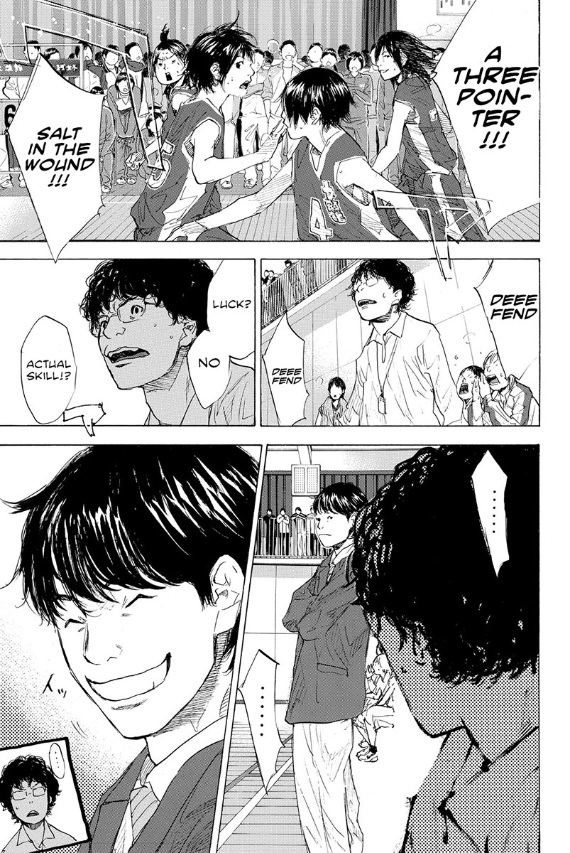 Ahiru no Sora Chapter 188 page 34 - Chapter 188: Dash
