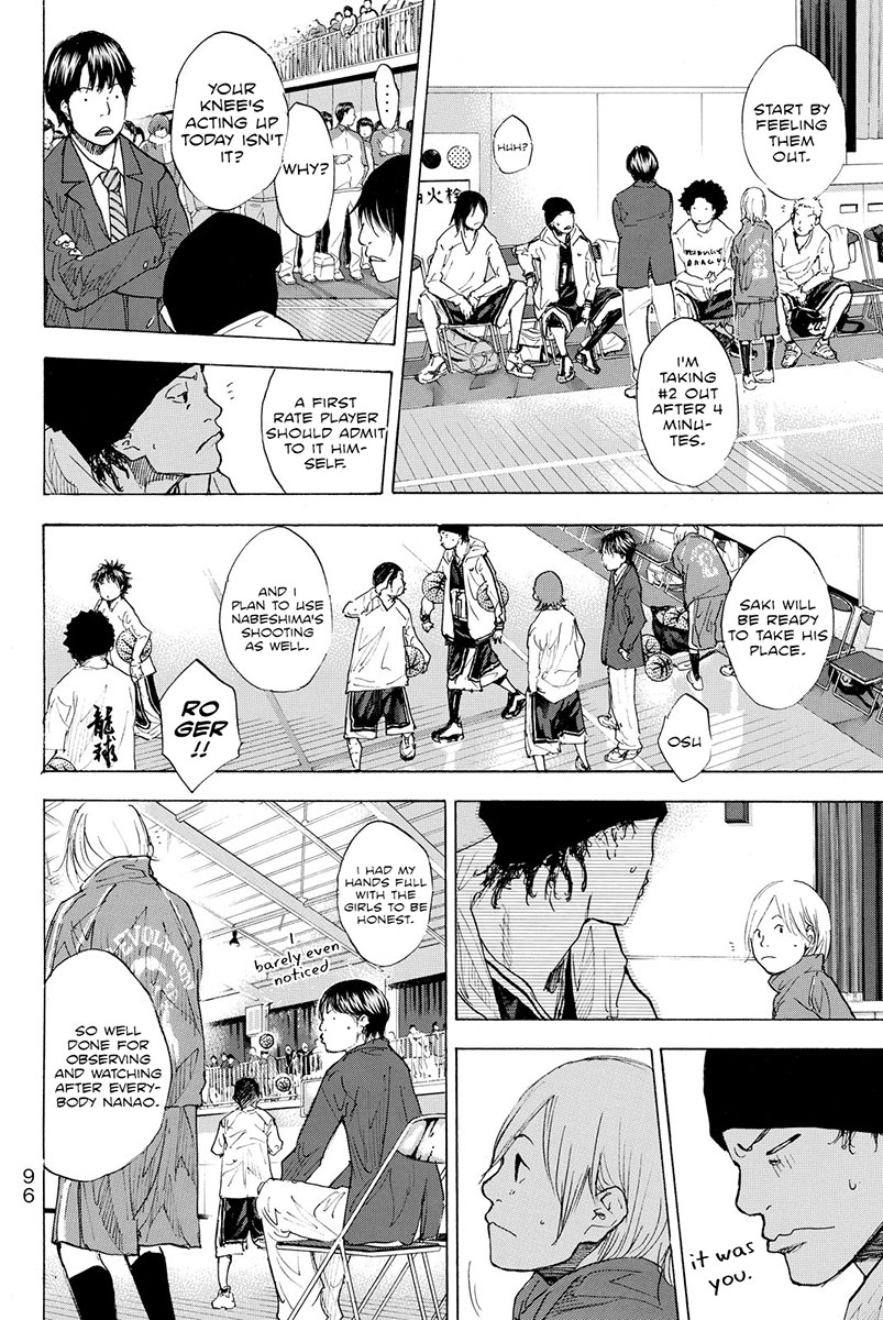 Ahiru no Sora Chapter 189.1 page 14 - Chapter 189.1: Deep Impact