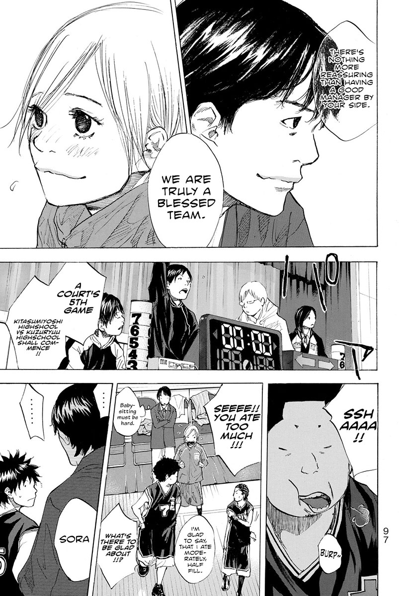 Ahiru no Sora Chapter 189.1 page 15 - Chapter 189.1: Deep Impact