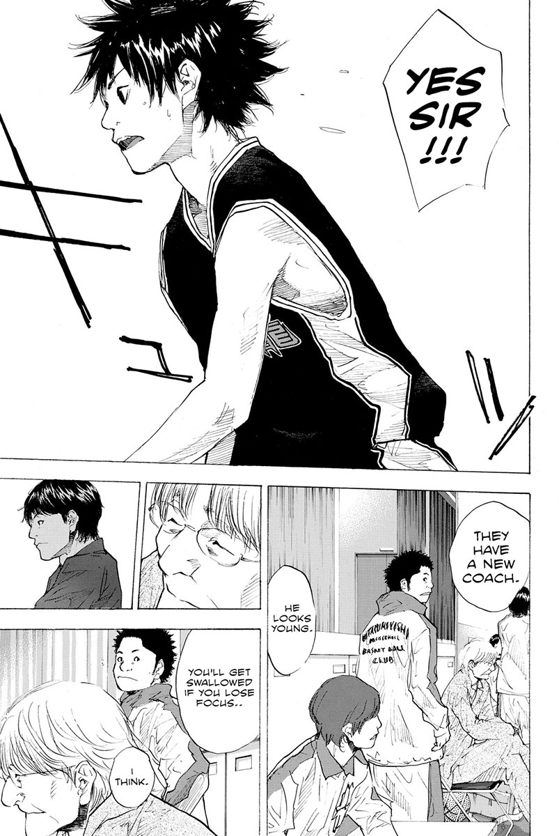 Ahiru no Sora Chapter 189.1 page 17 - Chapter 189.1: Deep Impact