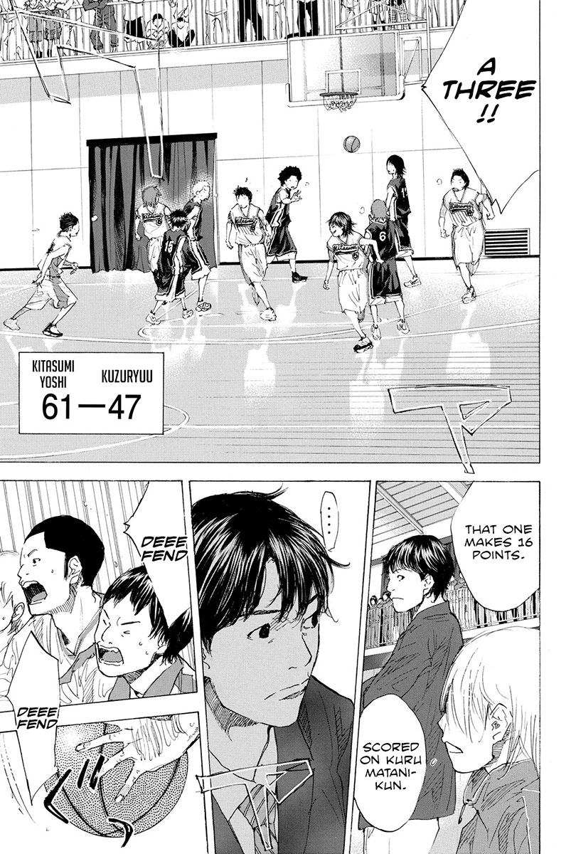 Ahiru no Sora Chapter 191 page 15 - Chapter 191: Deep Impact III