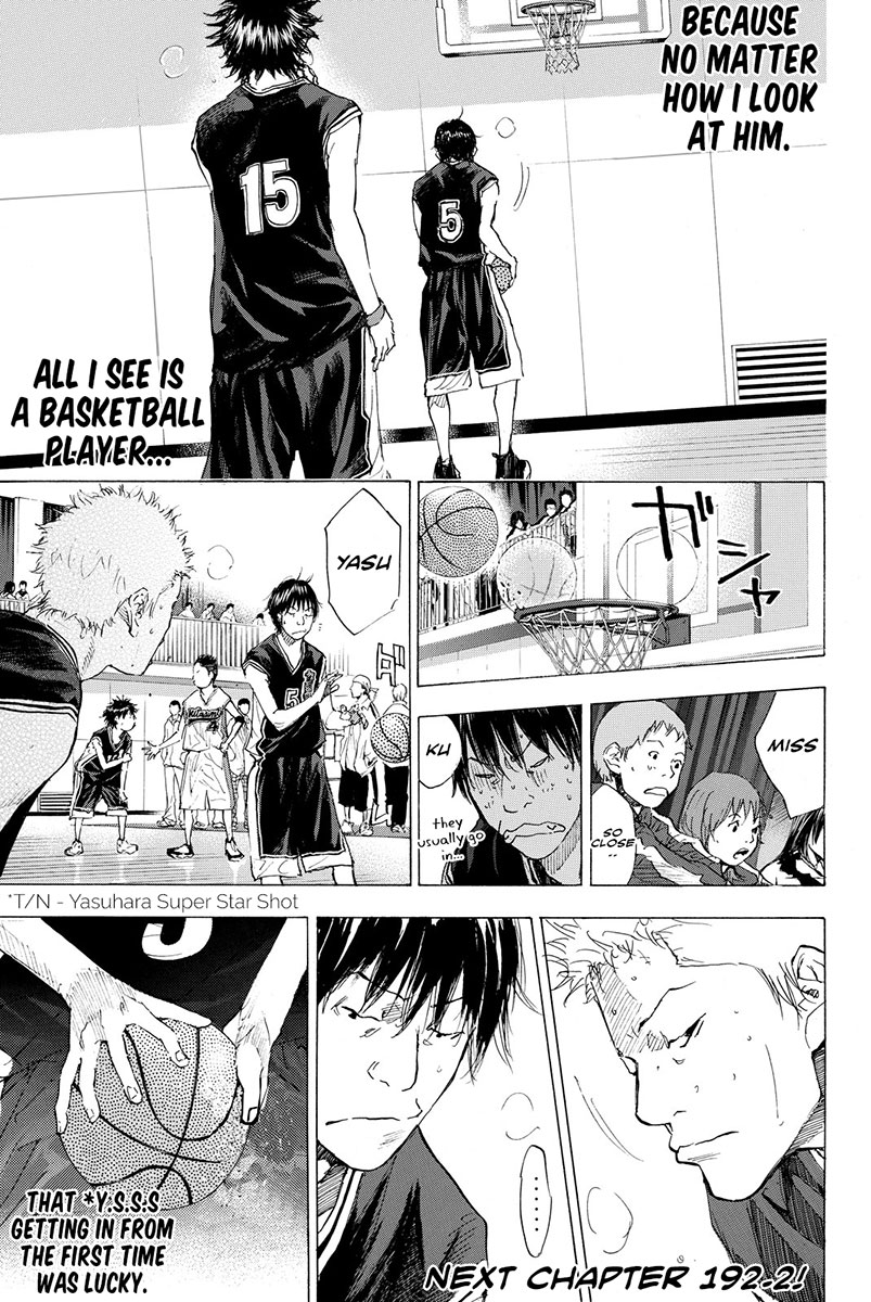 Ahiru no Sora Chapter 192 page 24 - Chapter 192: Deep Impact IV