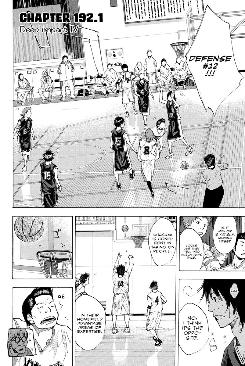 Ahiru no Sora Chapter 192 page 3 - Chapter 192: Deep Impact IV