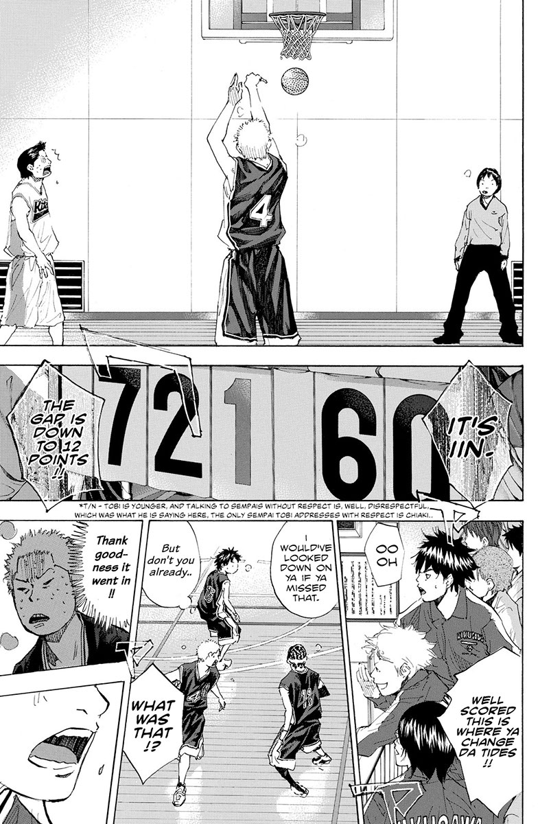 Ahiru no Sora Chapter 192 page 31 - Chapter 192: Deep Impact IV