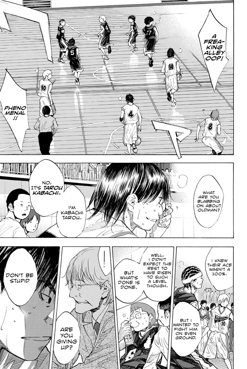 Ahiru no Sora Chapter 192 page 37 - Chapter 192: Deep Impact IV
