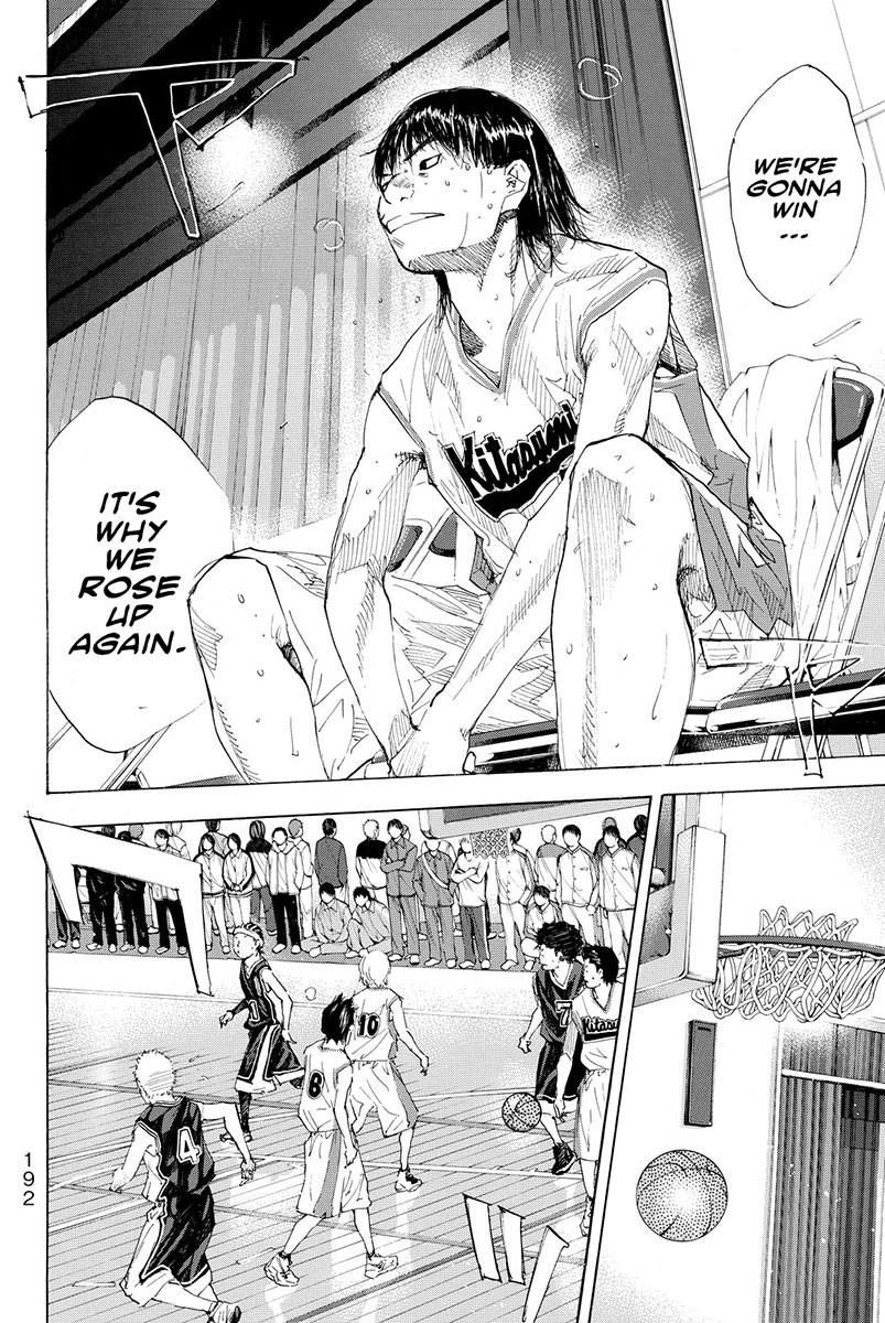 Ahiru no Sora Chapter 192 page 38 - Chapter 192: Deep Impact IV
