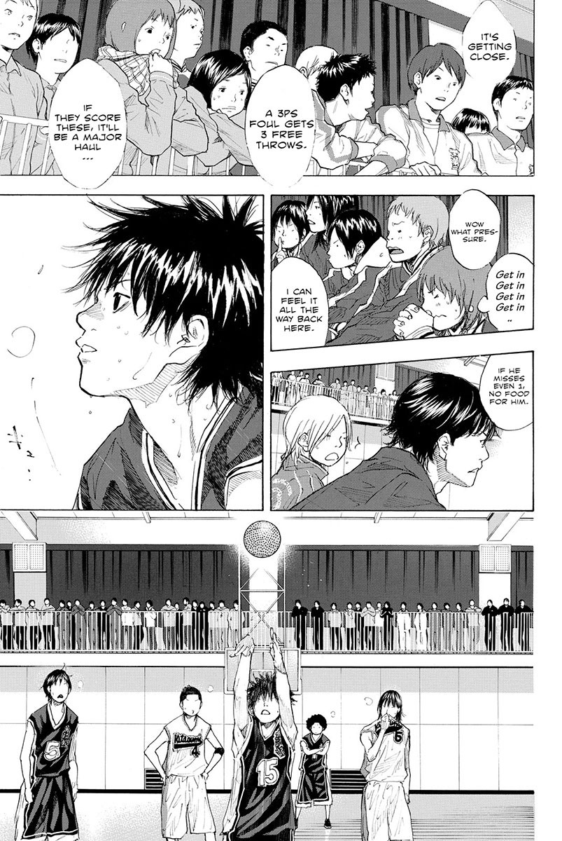 Ahiru no Sora Chapter 193 page 15 - Chapter 193: Deep Impact V