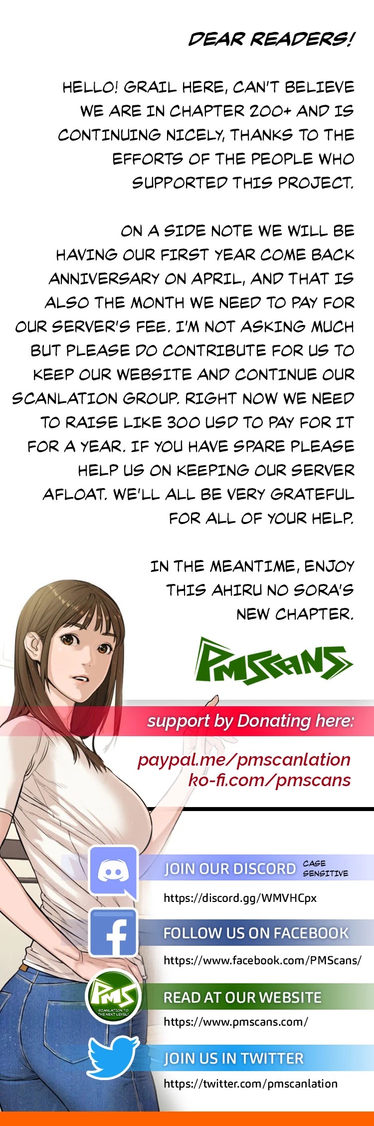 Ahiru no Sora Chapter 193 page 2 - Chapter 193: Deep Impact V