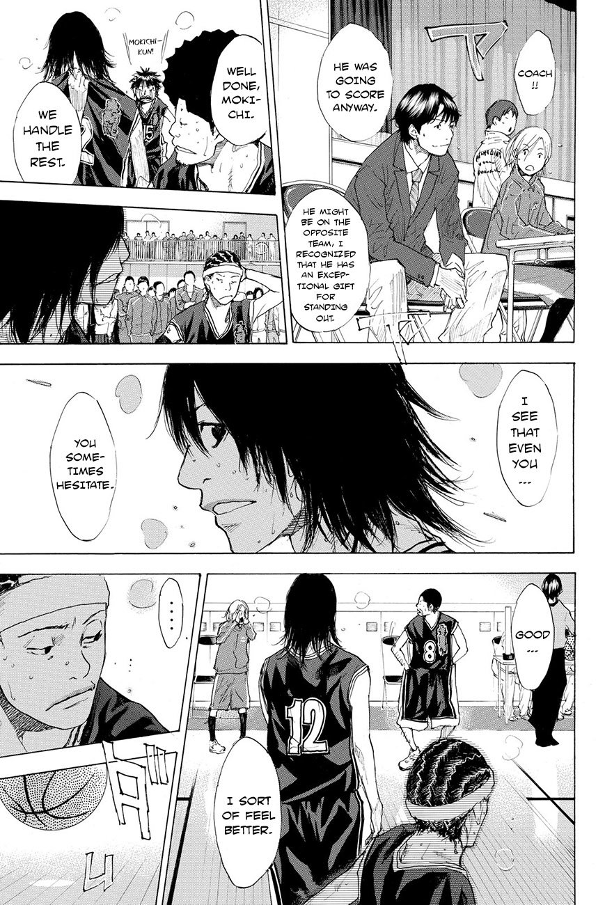 Ahiru no Sora Chapter 194 page 18 - Chapter 194: Deep Impact VI