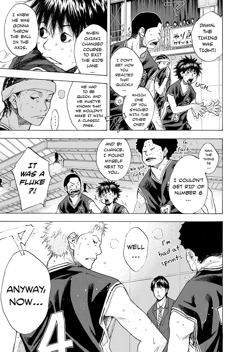 Ahiru no Sora Chapter 195 page 21 - Chapter 195: Deep Impact VII