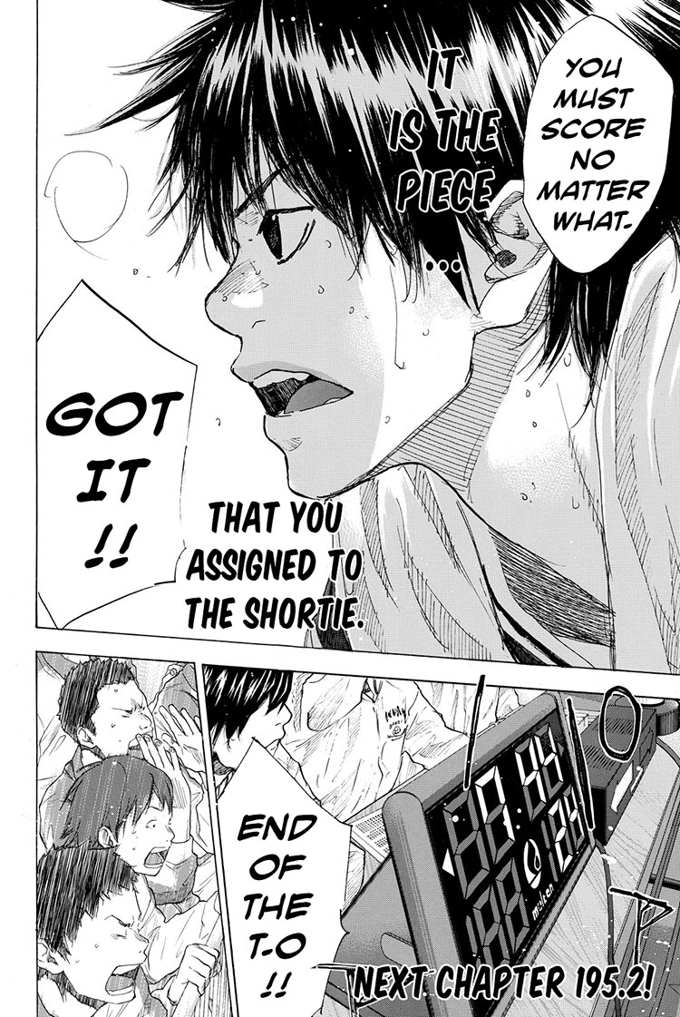 Ahiru no Sora Chapter 195 page 26 - Chapter 195: Deep Impact VII