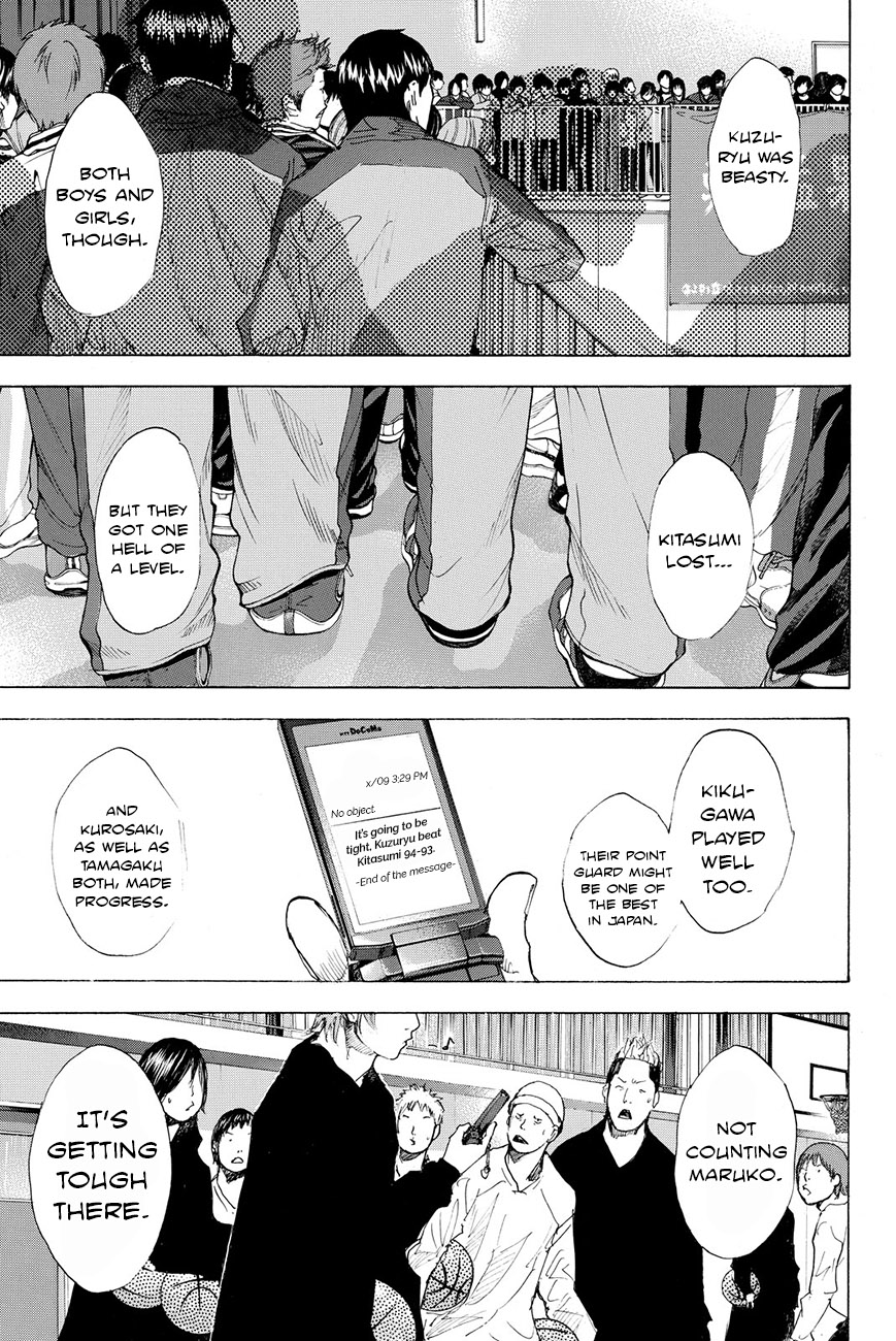 Ahiru no Sora Chapter 196 page 19 - Chapter 196: Deep Impact VIII