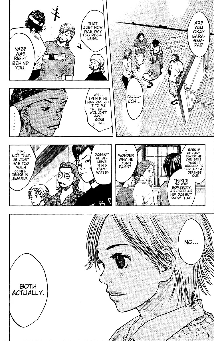 Ahiru no Sora Chapter 27 page 15 - Chapter 27 : The Weakness Of Toby And Shorty