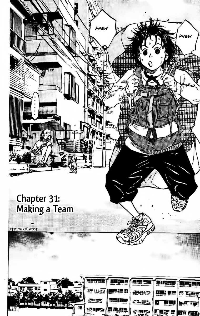 Ahiru no Sora Chapter 31.2 page 3 - Chapter 31 v2 : Making a Team