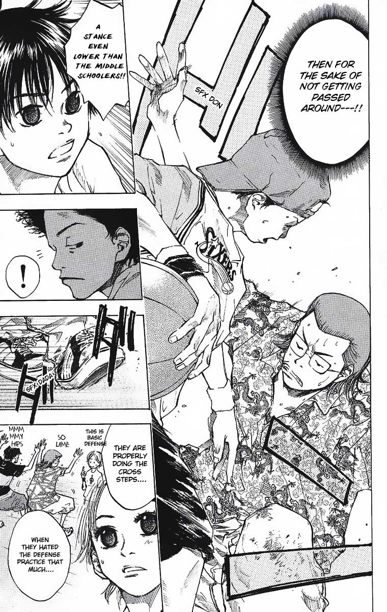 Ahiru no Sora Chapter 34.2 page 15 - Chapter 34 v2 : Smouldering Emotion