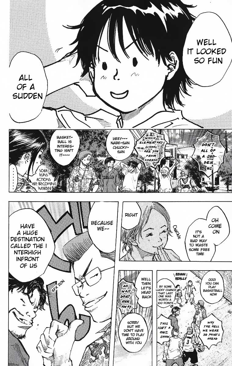 Ahiru no Sora Chapter 34.2 page 18 - Chapter 34 v2 : Smouldering Emotion