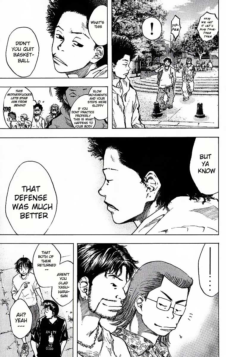 Ahiru no Sora Chapter 34.2 page 19 - Chapter 34 v2 : Smouldering Emotion