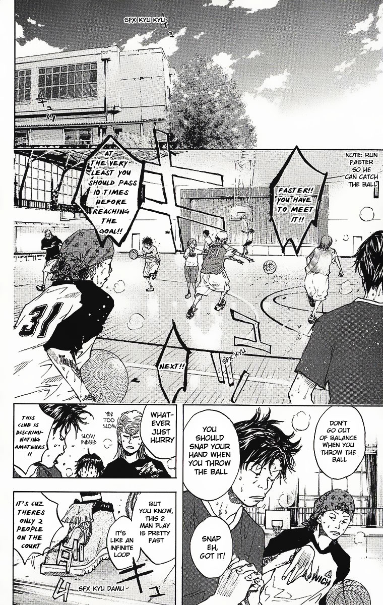Ahiru no Sora Chapter 35.2 page 15 - Chapter 35 v2 : Rise of the Morning Sun