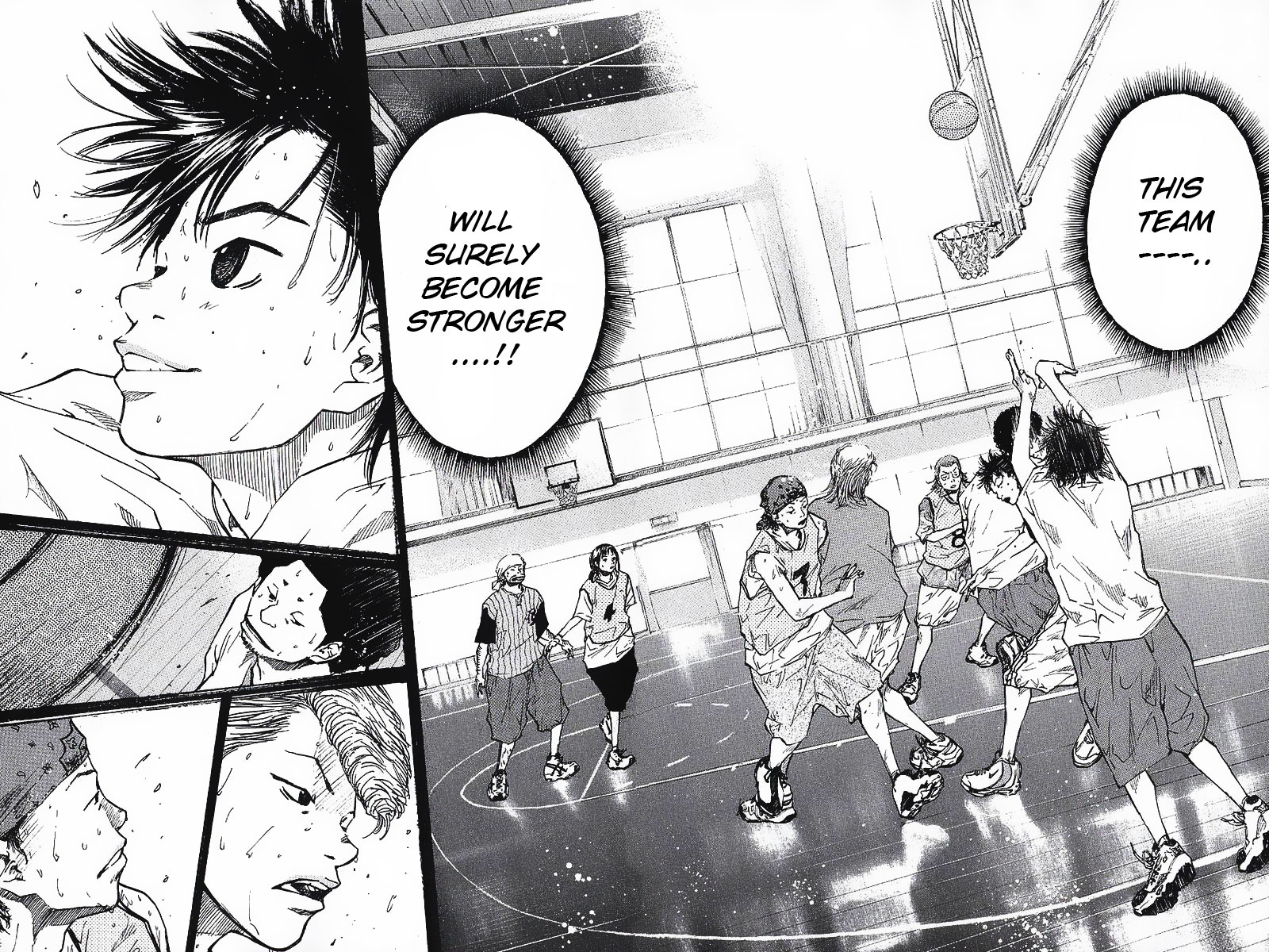 Ahiru no Sora Chapter 36.2 page 9 - Chapter 36 v2 : Facing Victory