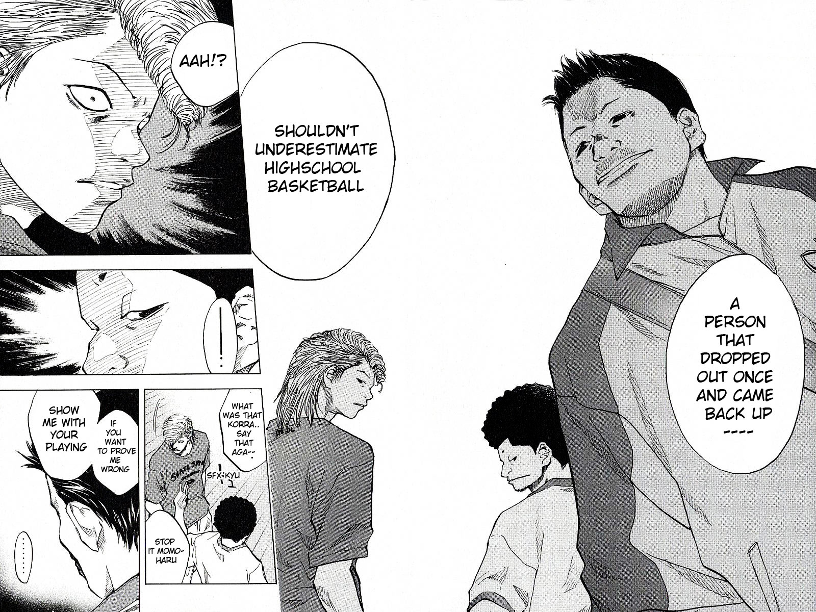 Ahiru no Sora Chapter 37.2 page 11 - Chapter 37 v2 : The Spirit of Man