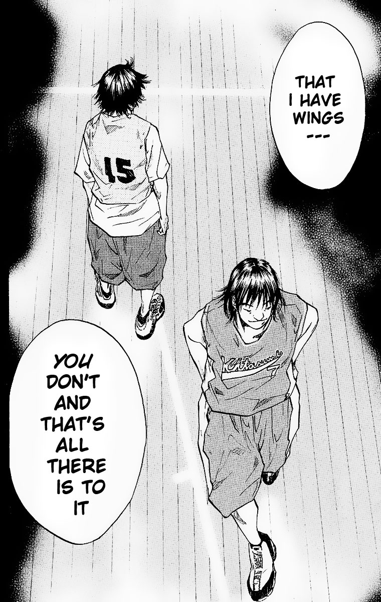 Ahiru no Sora Chapter 40.2 page 15 - Chapter 40 v2 : The Real Match