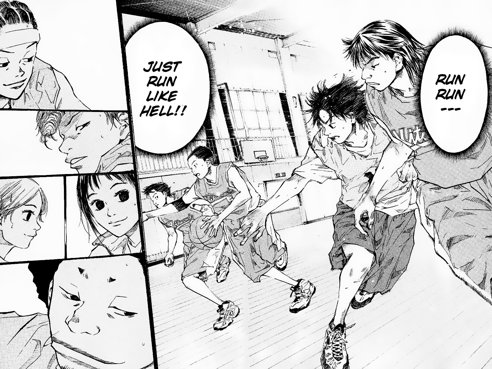 Ahiru no Sora Chapter 41.2 page 14 - Chapter 41 v2 : DF, Defense