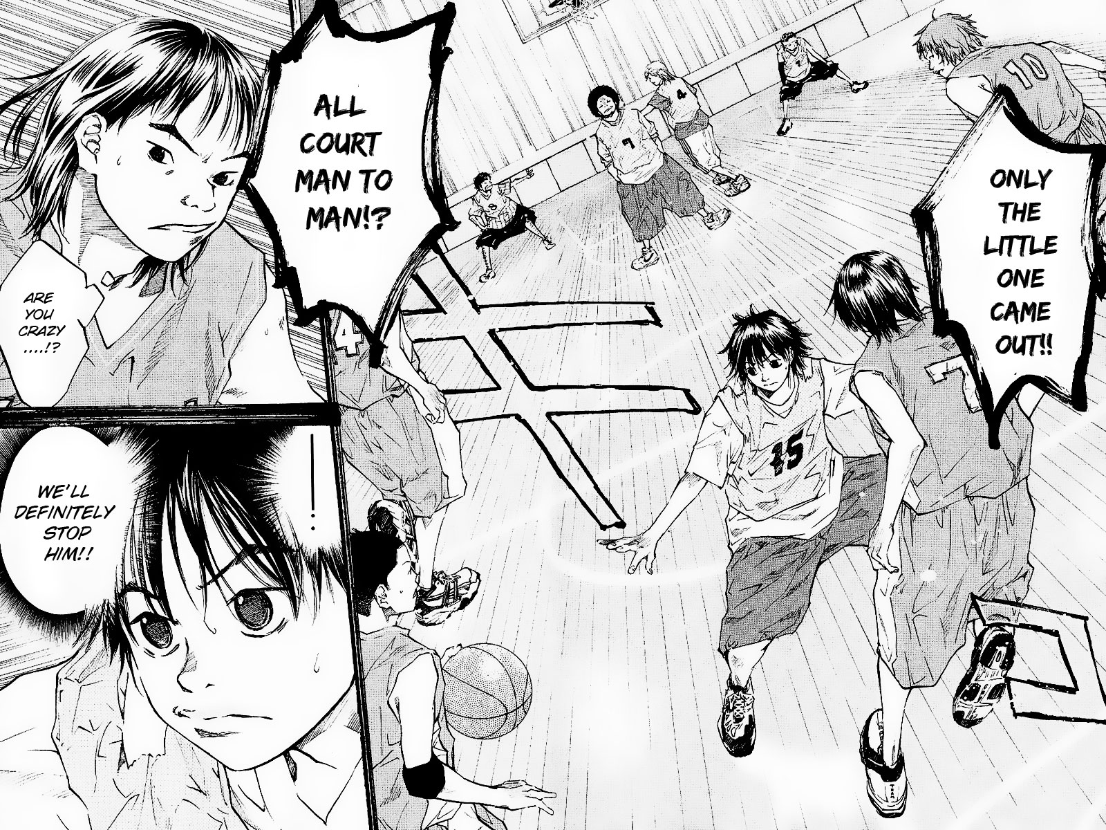 Ahiru no Sora Chapter 41.2 page 3 - Chapter 41 v2 : DF, Defense