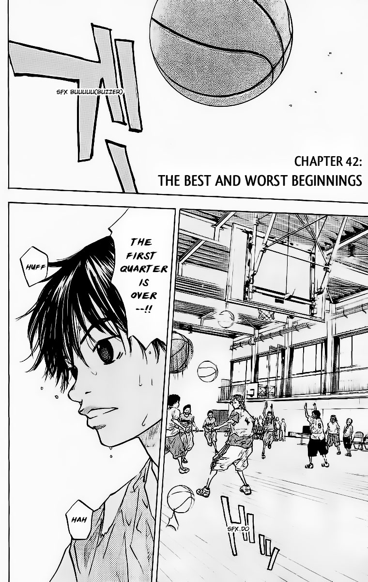 Ahiru no Sora Chapter 42.2 page 3 - Chapter 42 v2 : The Best and Worst Beginnings