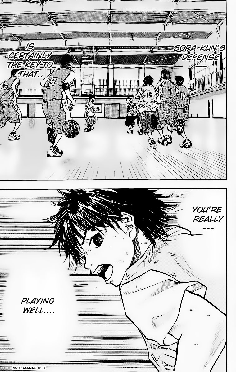 Ahiru no Sora Chapter 44.2 page 6 - Chapter 44 v2 : Hard Work and Talent