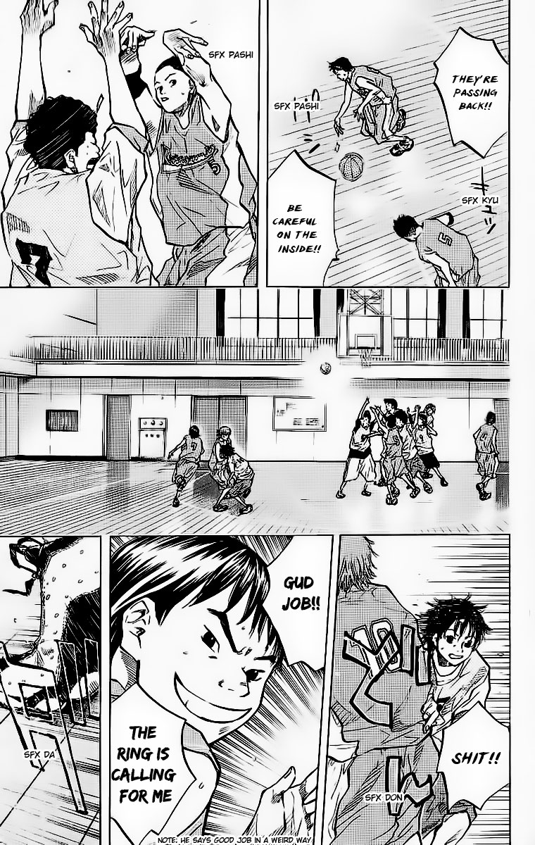 Ahiru no Sora Chapter 44.2 page 8 - Chapter 44 v2 : Hard Work and Talent