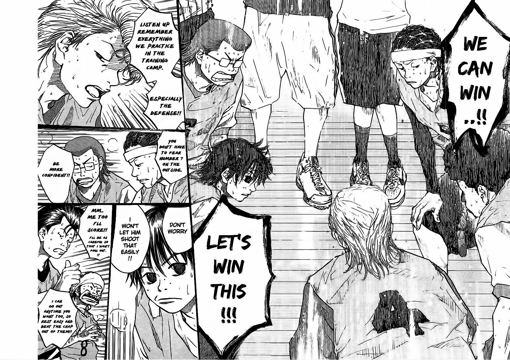 Ahiru no Sora Chapter 48.2 page 3 - Chapter 48 v2 : Lies