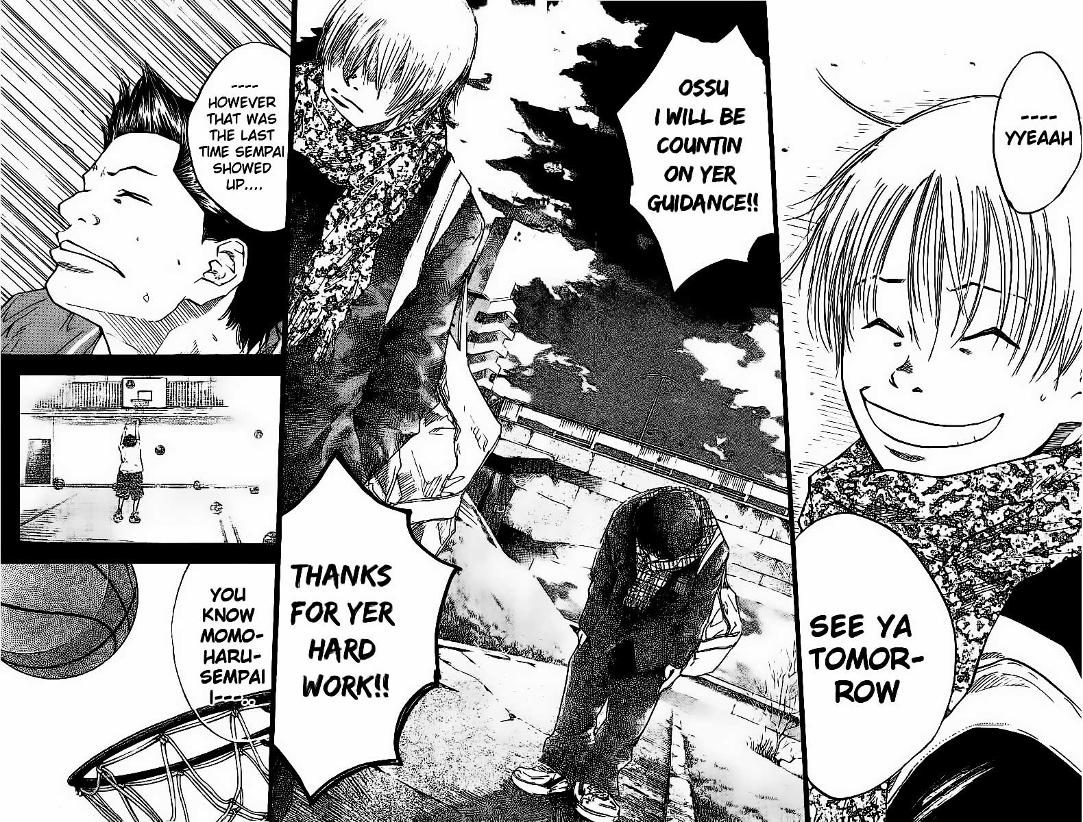 Ahiru no Sora Chapter 49.2 page 15 - Chapter 49 v2 : See you Tomorrow