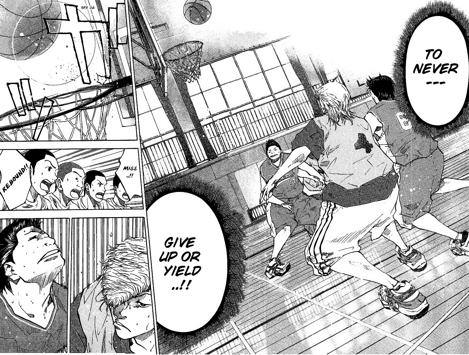 Ahiru no Sora Chapter 50.2 page 7 - Chapter 50 v2 : Higher than Anybody