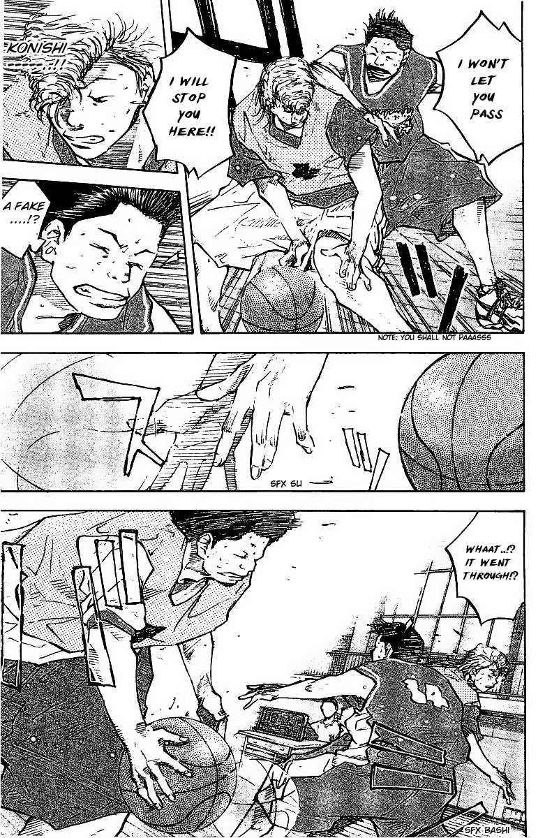 Ahiru no Sora Chapter 53.2 page 18 - Chapter 53 v2 : Pursuit